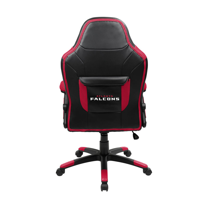 NFL Oversized Gaming Chair, Black/Red and Atlanta Falconsand