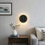 Applique murale noire à 2 lumières DEL avec projecteur