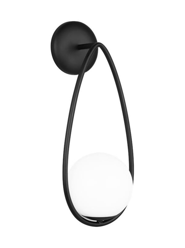 Galassia 1 - Light Bath Sconce, Midnight Black