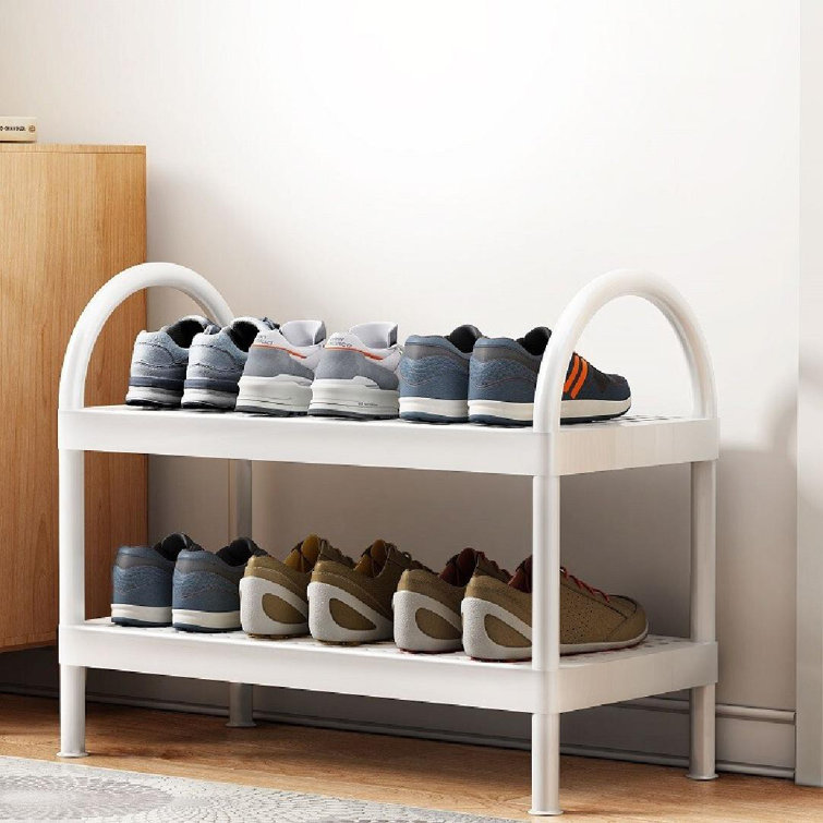 Rebrilliant 6 Pair Shoe Rack