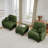 Compression Cozy Chenille Sectionals, Modern Modular Ottoman For Home