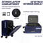 Luggage,with front opening,TSA approved lock,hardshell suitcase