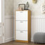 Armoire de rangement pour chaussures avec 3 tiroirs rabattables