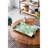 18.1X11.8X1.45" Plastic Charger Plate, 4 Pack