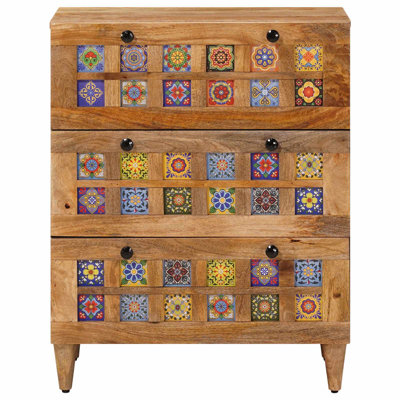 60cm Solid Wood Sideboard