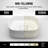 VIGO UltraThin™ 16-in L x 14-in W Matte White Matte Stone™ Vessel Rectangular Minimalist Bathroom Sink