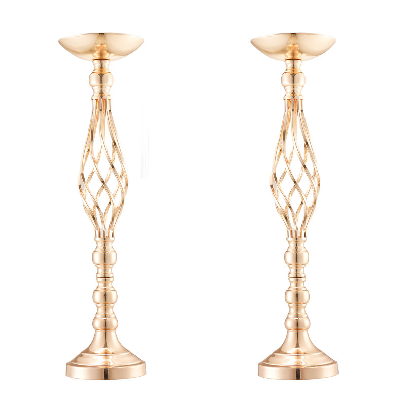 Metal Floor Vase