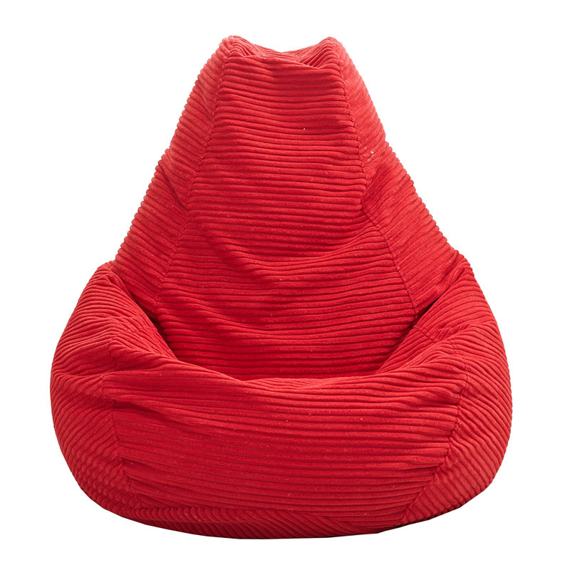 Petit fauteuil à billes et méridienne Orli, Rouge