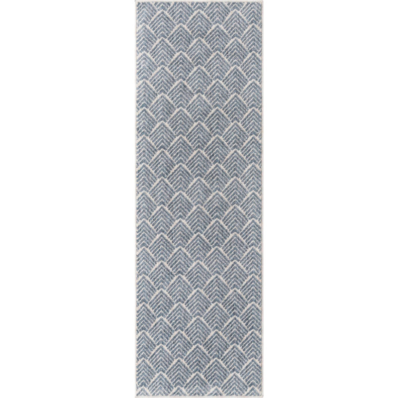 Abstract Indoor Rug, Runner 2' x 6'