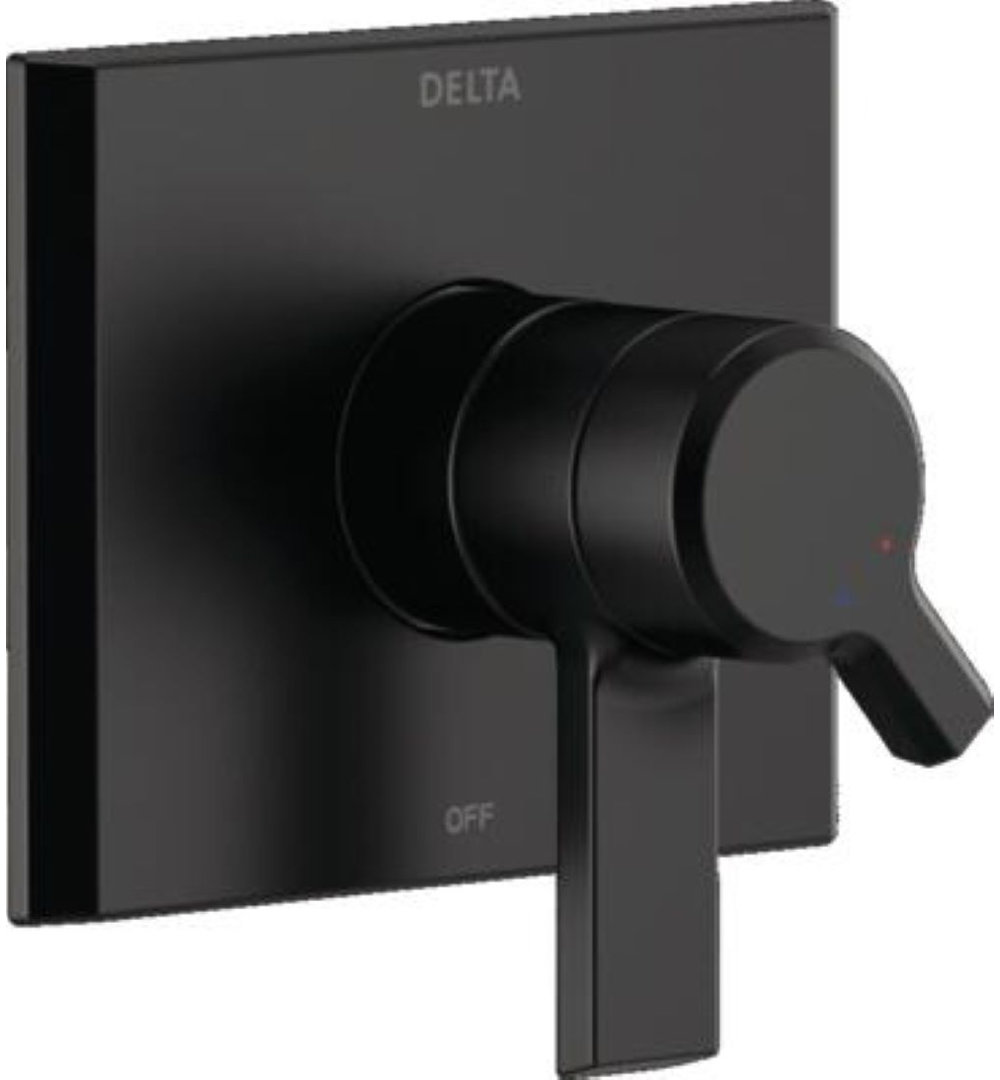 Pivotal 17 Series Volume Faucet Trim with Lever Handles and Monitor Delta 