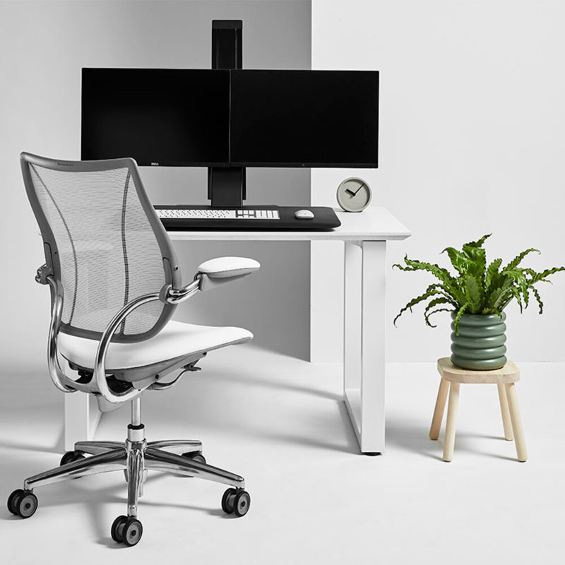 Quickstand Eco Standing Desk Converter, Black