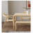Simple Ash Wood Dining Table