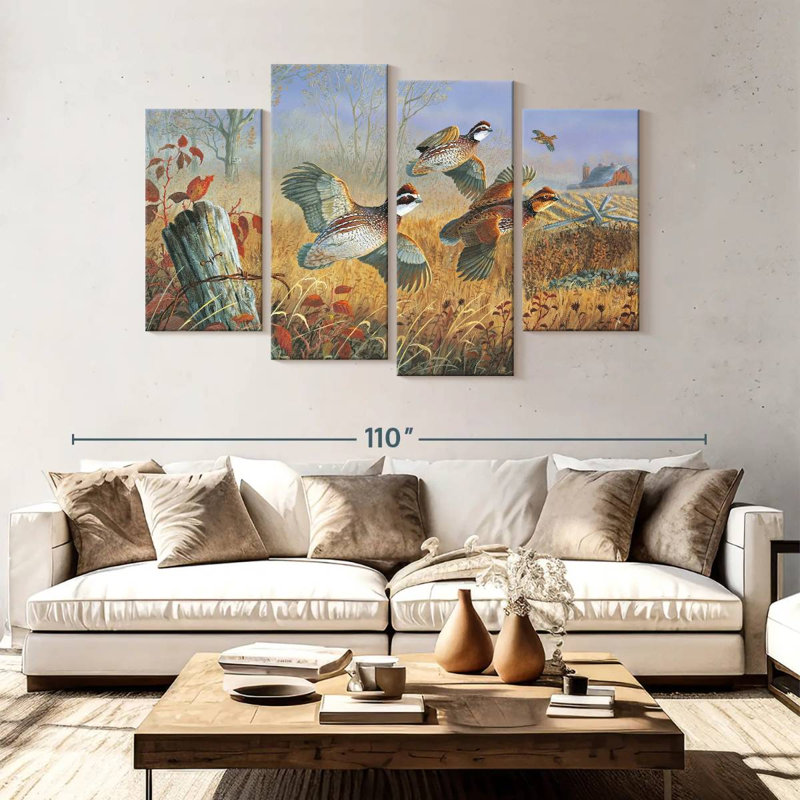 Brampt Back Forty Flush, 54" H x 84" W