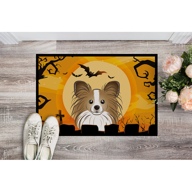 Tonyville Non-Slip Halloween Outdoor Doormat, Rectangle 2' x 3'