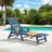 Swann Outdoor Chaise Lounge With Arms & Wheels-107144123