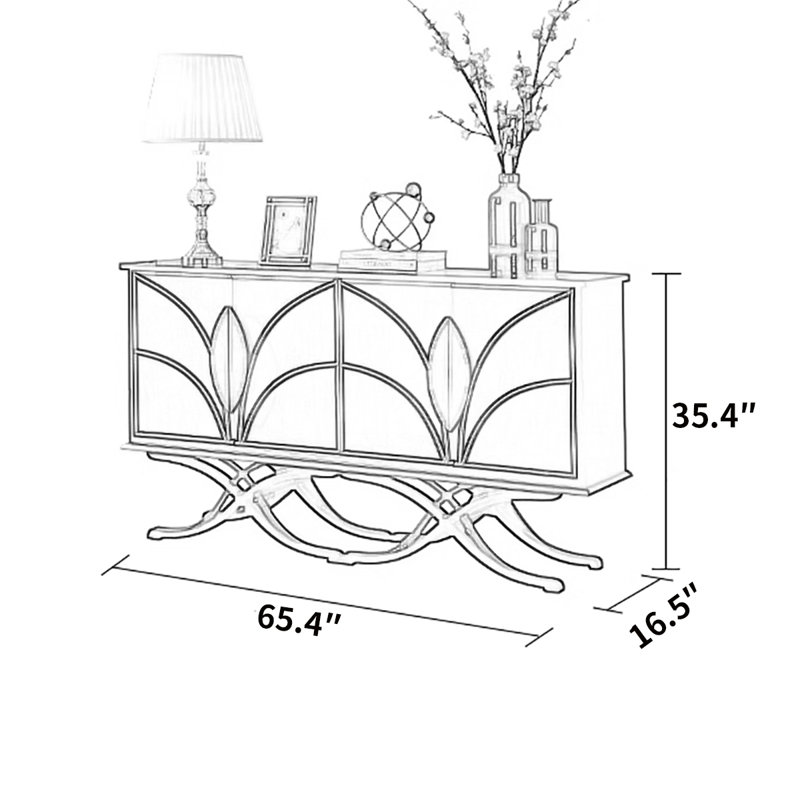 Buffet de luxe Post-Modern Light