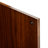 Modern Art Solid Wood Sideboard,59*16*35inch, Wave Relief Design, Walnut Texture, Iron Legs, Living Room Storage Cabinet