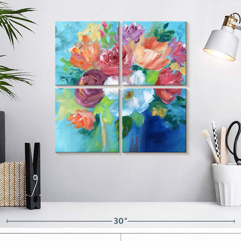 Floral Avery, H 18 po x l 18 po