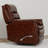 Comfortable and Functional Swivel Glider Recliner with Manual Footrest for Relaxing in Any Living Space-1297752131