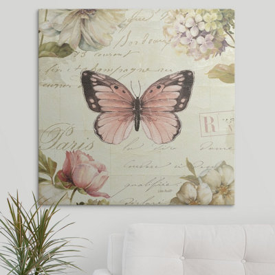 Marche De Fleurs Butterfly " Marche De Fleurs Butterfly I " by Lisa Audit