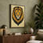 Noble Lion Rustic - Wrapped Canvas-1610108693-1610108694