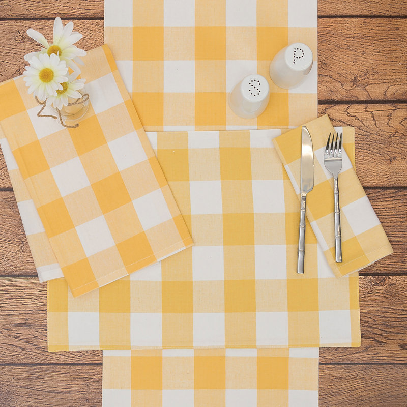 Serviette de cuisine Franklin Sunrise, Jaune