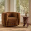 Robson Swivel Chair Toffee-114858732