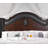 Rippy Upholstered Faux Leather Wingback Bed-27654861