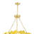 8 - Light Dimmable Drum Chandelier