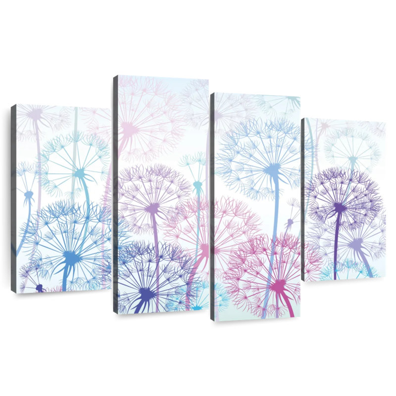Harnek Fluffy Pastel Dandelions