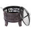 Ovard Round Steel Charcoal Smokeless Fire Pit
