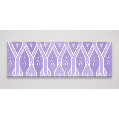 Motif géométrique mauve à motif géométrique de losanges