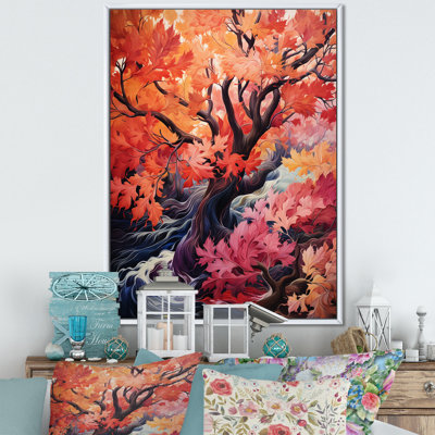 Rose fauve sauvage d'Afrique - arbre, art mural africain