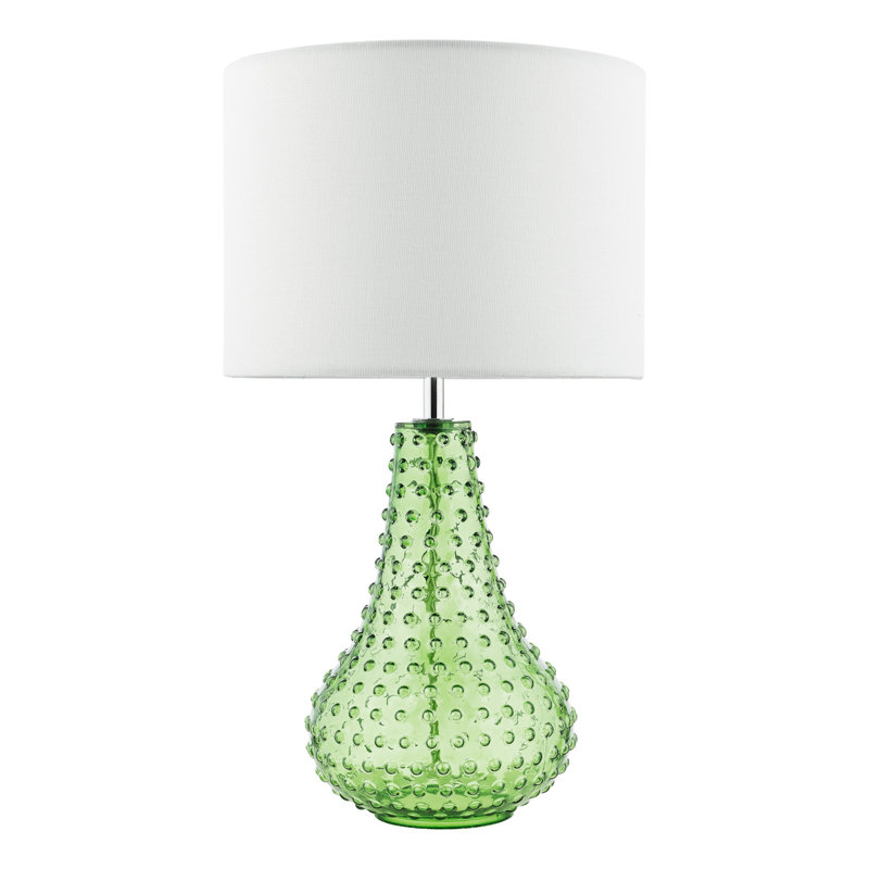 44cm Table Lamp, Green