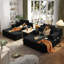 Ensemble de chaise longue surdimensionnée 2 pièces-1116335053
