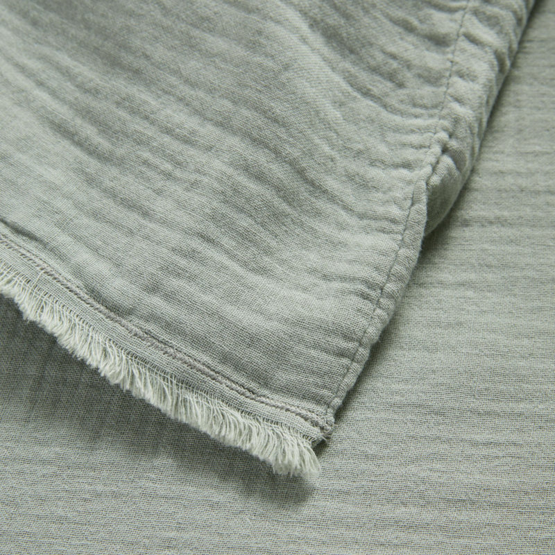Solid Colour Duvet Cover, Emperor, Almond Green