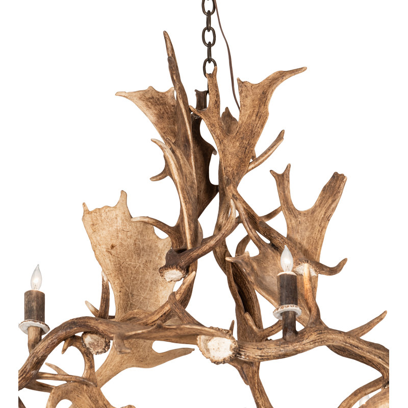 Rustic Lodge 12 - Light Chandelier