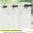  Outdoor Sheer Curtains, Waterproof Sheer Texture Curtain Panels for Gazebo, Porch, Pergola, Voile Drapes with Rustproof Grommets for Living Room, 2 Panels-332548558-332548557