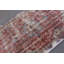 Authentique tapis turc rétro à motif floral rouge et bleu parfait pour un décor unique