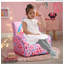Disney Minnie Mouse Toddler Nylon Bean Bag Chair With Piping & Top Carry Handle