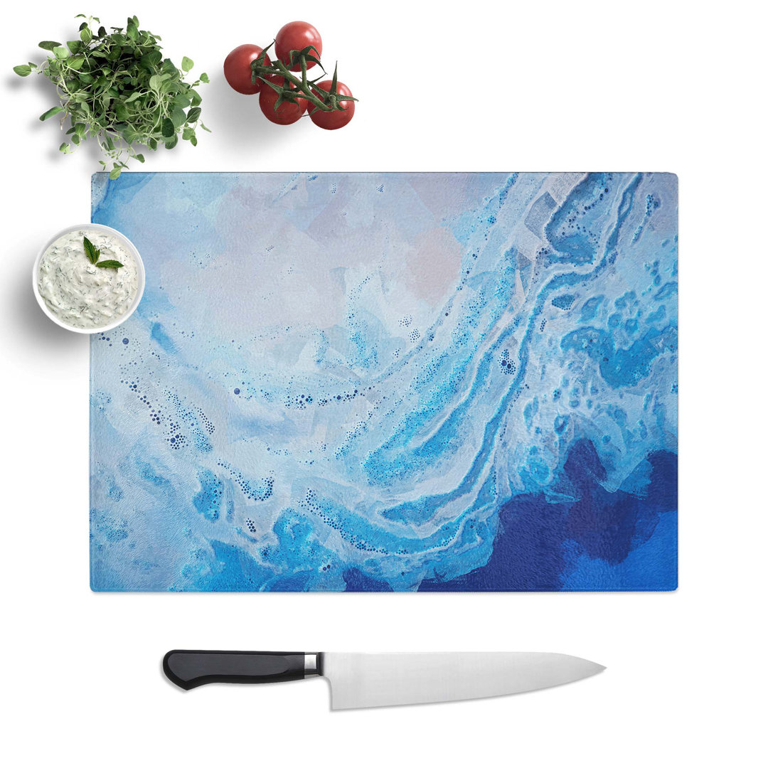 Glass For My Moments in Abstract Chopping Board
