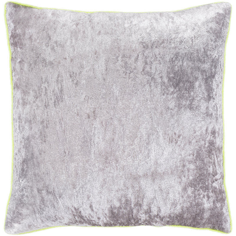 Housse de coussin Pixel, H 18 po x l 18 po, Gris