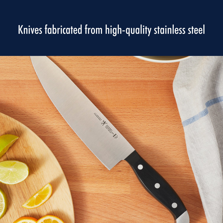 Henckels 20-Piece Premium Quality Knife Block Set - Razor-Sharp - Dark  Brown