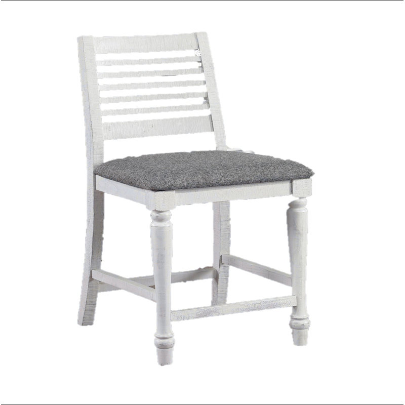 Ensemble de chaises de salle à manger à hauteur de comptoir 2 pièces Majestic Rustic