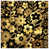 Dark Black Light Gold