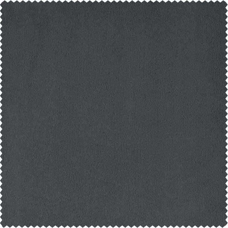  Housses de coussin Signature en velours - Housses de coussin décoratives, Distance bleu-gris