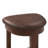 Cherry Finish Solid Wood 4-Piece Bar Set with 3 Upholstered Stools, Space-Saving Rectangle Counter Height Dining Table