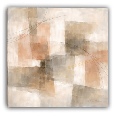 «Quiet Structure», art mural sur toile tendue