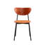 Chaise de salle à manger en similicuir brun clair-49292787