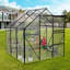 Base surélevée en polycarbonate pour serre-111176895-111176885